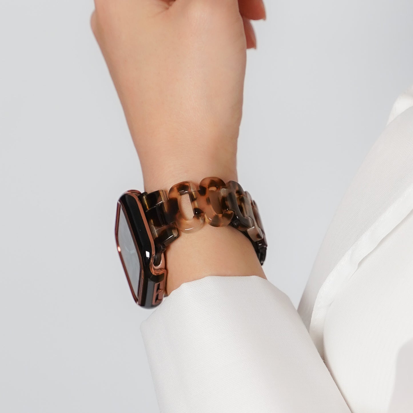 【NEW】樹脂 オープンリング アップルウォッチバンド Apple Watch ベルト