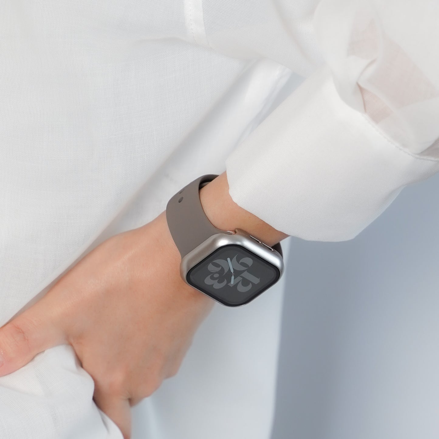 マット 全面 保護カバー ガラス付き ハードタイプ アップルウォッチ ケース Apple Watch