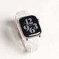 【NEW】スリム 樹脂 マーブル アップルウォッチバンド Apple Watch ベルト