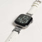 【NEW】リボンストーン スリムレザー アップルウォッチバンド Apple Watch ベルト