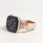 【NEW】リボンストーン スリムレザー アップルウォッチバンド Apple Watch ベルト