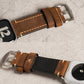 Leather Genuine Leather Men's Apple Watch Band Italian Leather Apple Watch