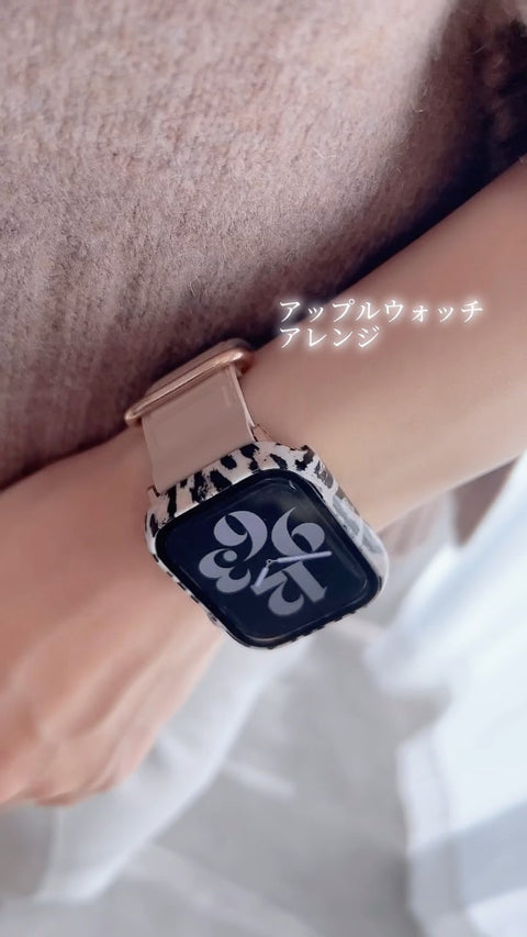\ヒョウ柄でアレンジ❤︎/ #shorts #applewatch