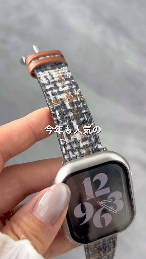 \ツイードで冬仕様に❤︎/ #shorts #applewatch