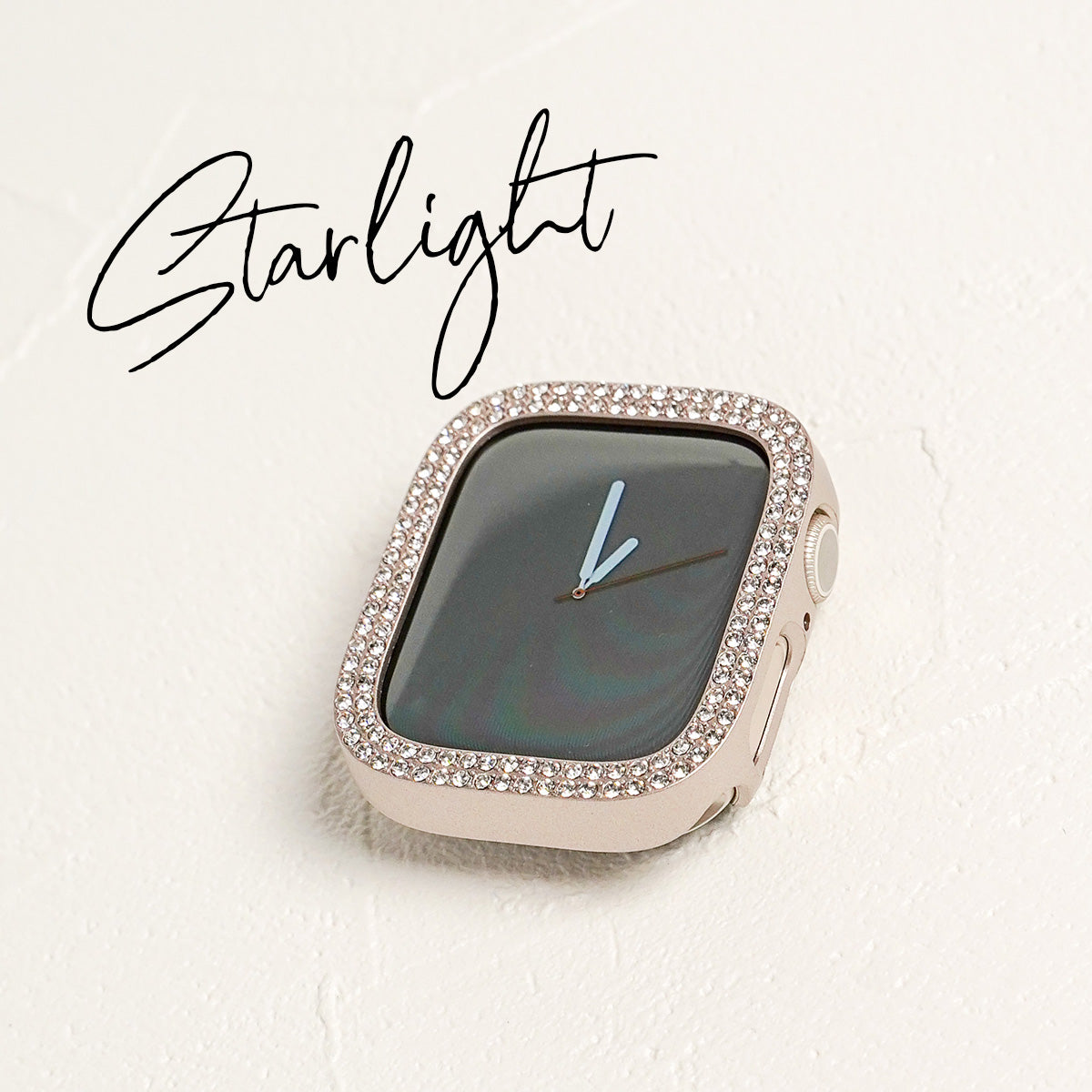 キラキラ ストーン 2列 保護フレーム ハードタイプ アップルウォッチ カバー Apple Watch – Lamu's(ラムズ)