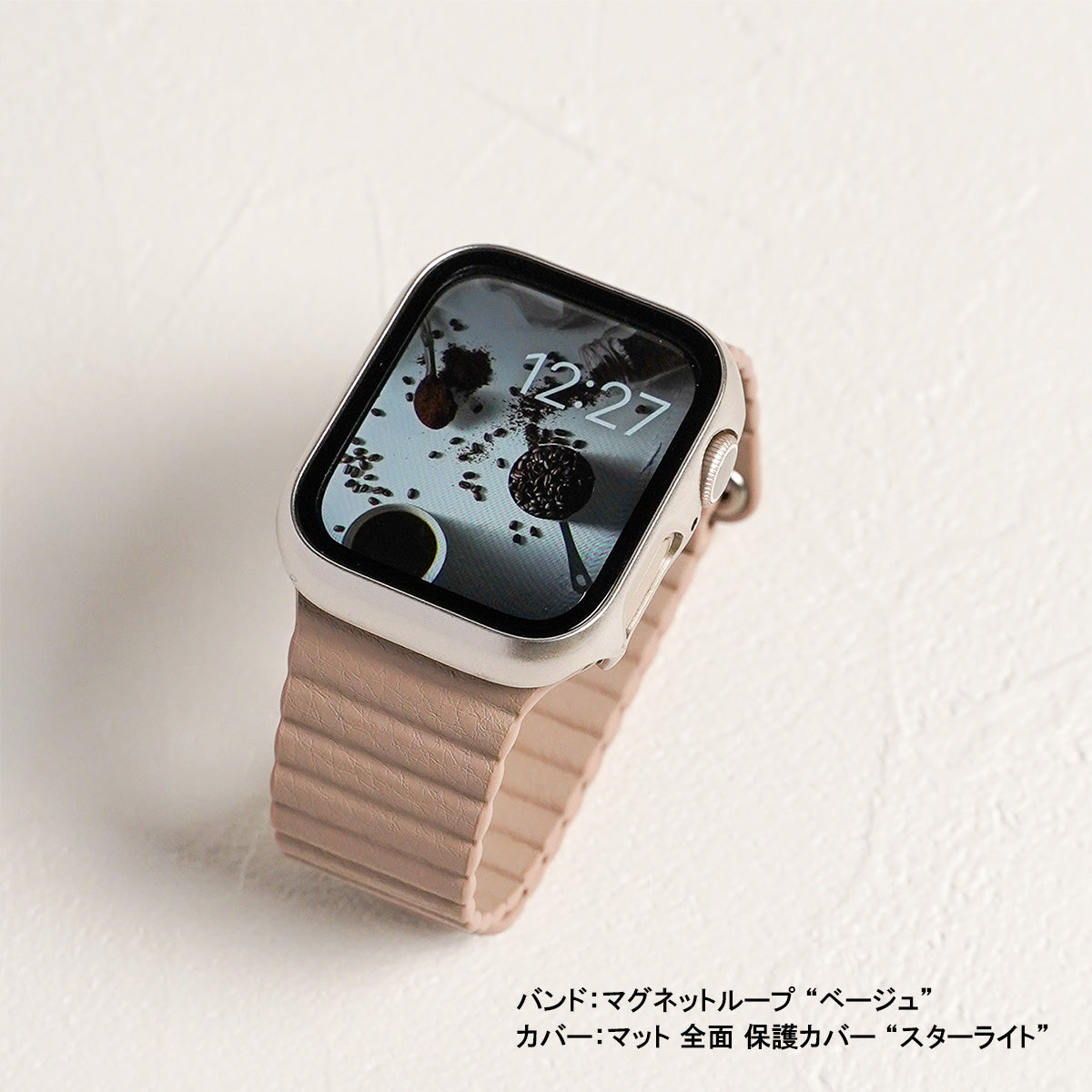 ローズw☆アップルウォッチ バンド カバー ベルト Apple Watch 