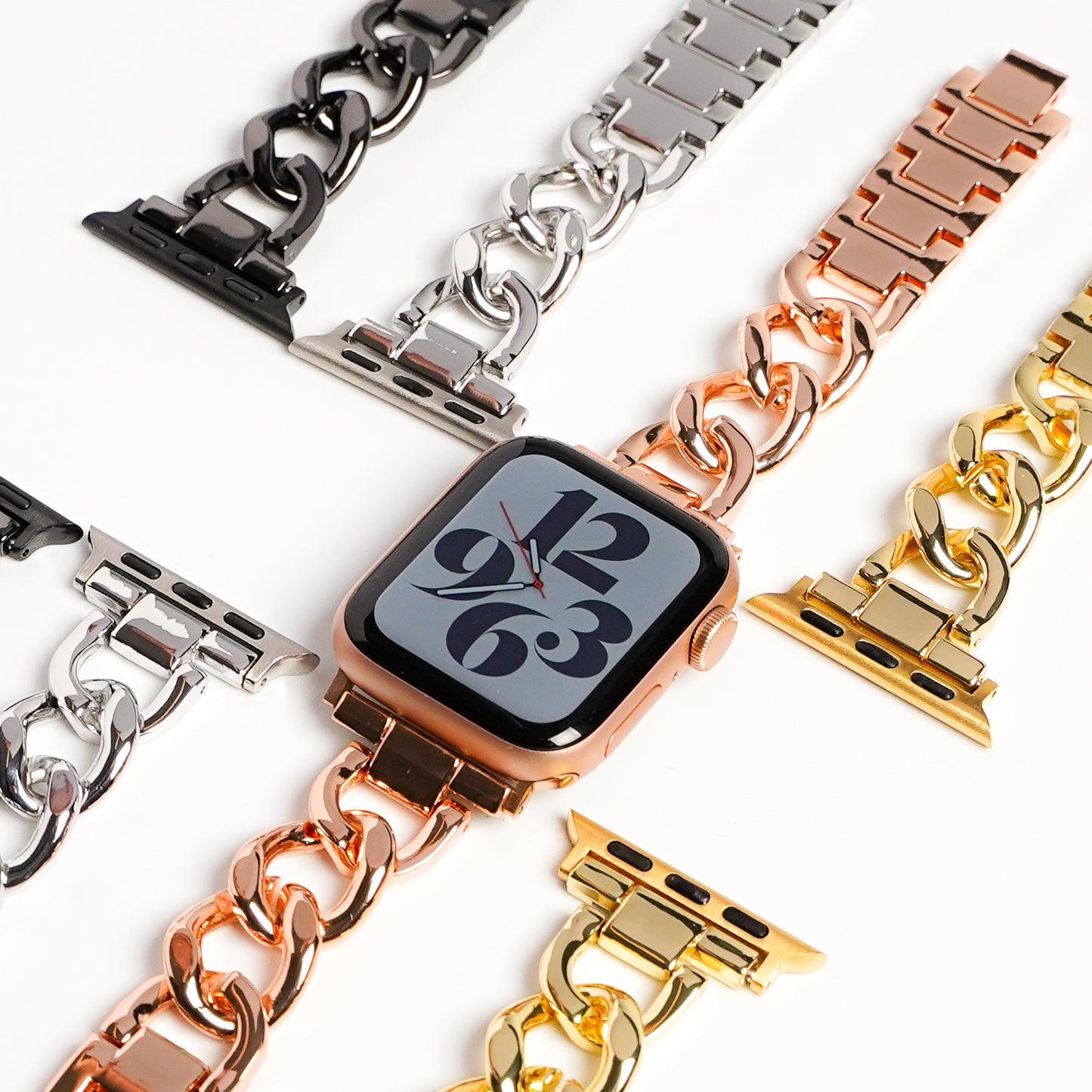 Stainless Steel Chain Apple Watch Band Apple Watch 