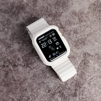 TPU プロテクト マット 保護フレーム ソフトタイプ アップルウォッチ ハーフカバー ケース Apple Watch
