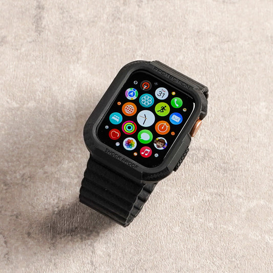 TPU プロテクト マット 保護フレーム ソフトタイプ アップルウォッチ ハーフカバー ケース Apple Watch