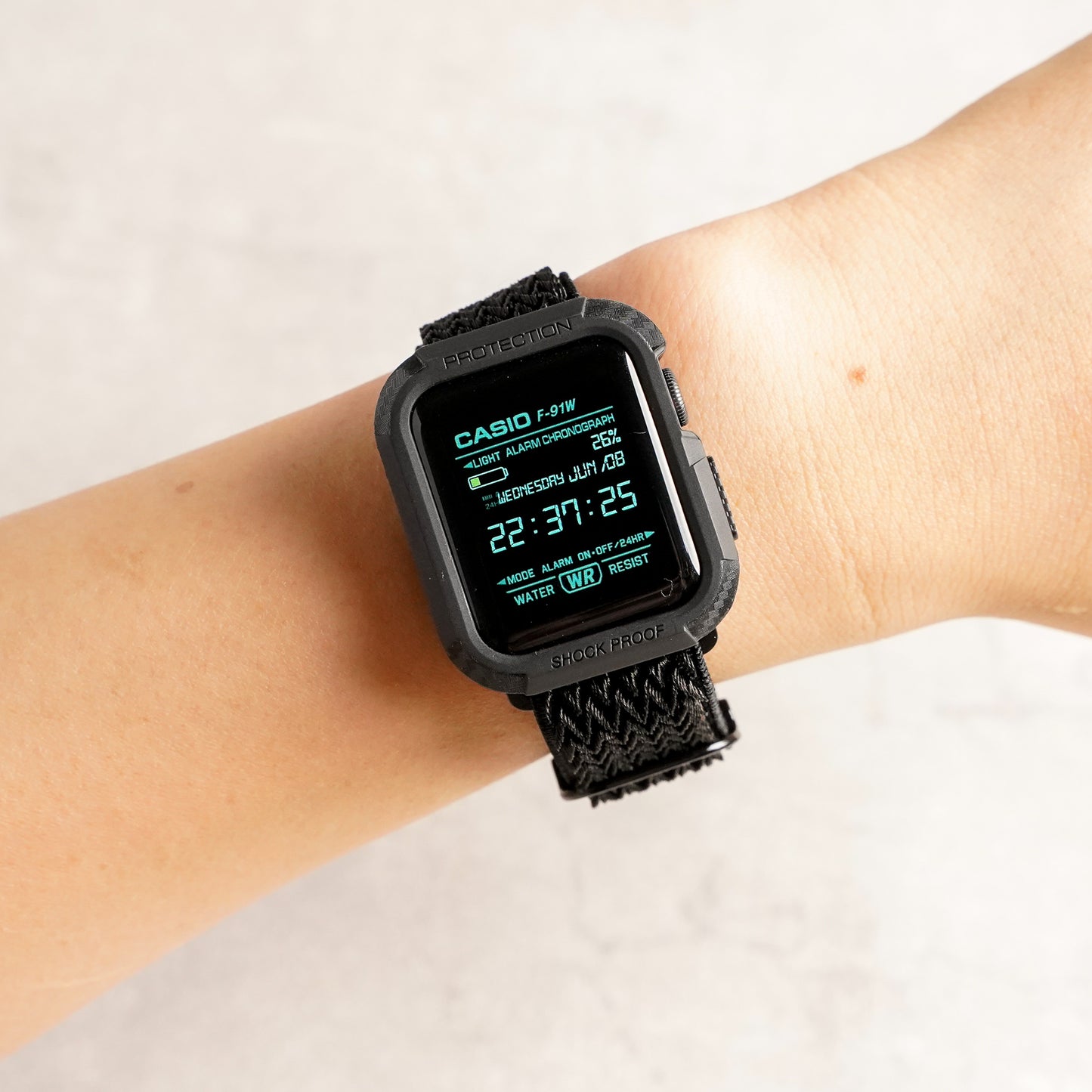 TPU プロテクト マット 保護フレーム ソフトタイプ アップルウォッチ ハーフ カバー Apple Watch