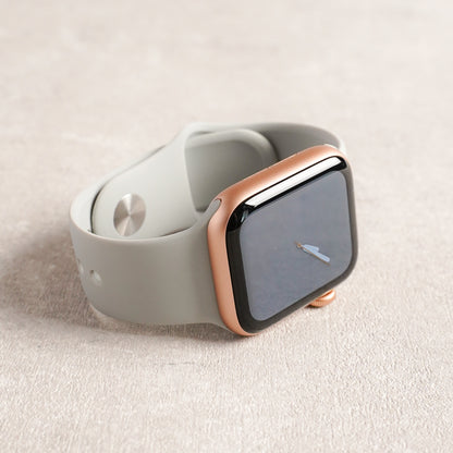 シリコン スポーツ くすみ パステル モノトーン アップルウォッチバンド  Apple Watch ベルト