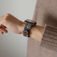 [New Color Added] Tweed Leather Apple Watch Band Plaid Apple Watch
