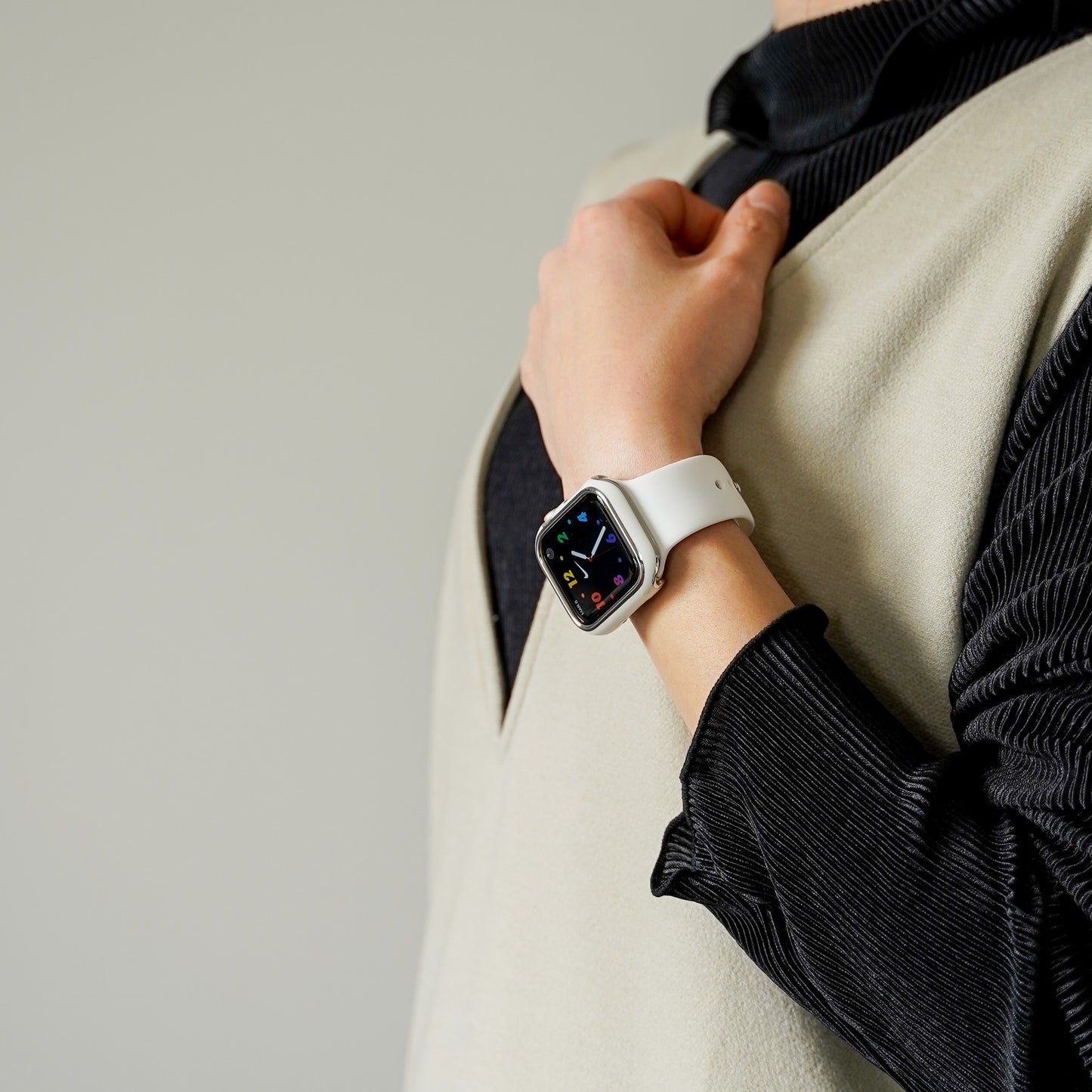 シルバーライン 保護フレーム ハードタイプ アップルウォッチ カバー Apple Watch